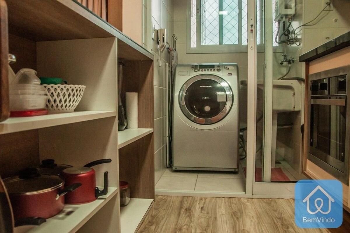 Apartamento Completo Ao Lado Do Salvador Shopping Esterno foto